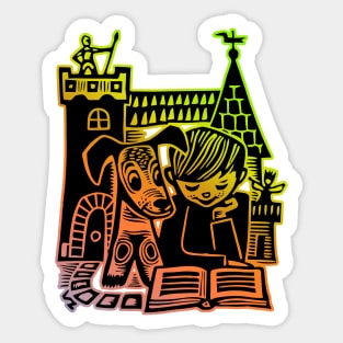 I Love Books Sticker